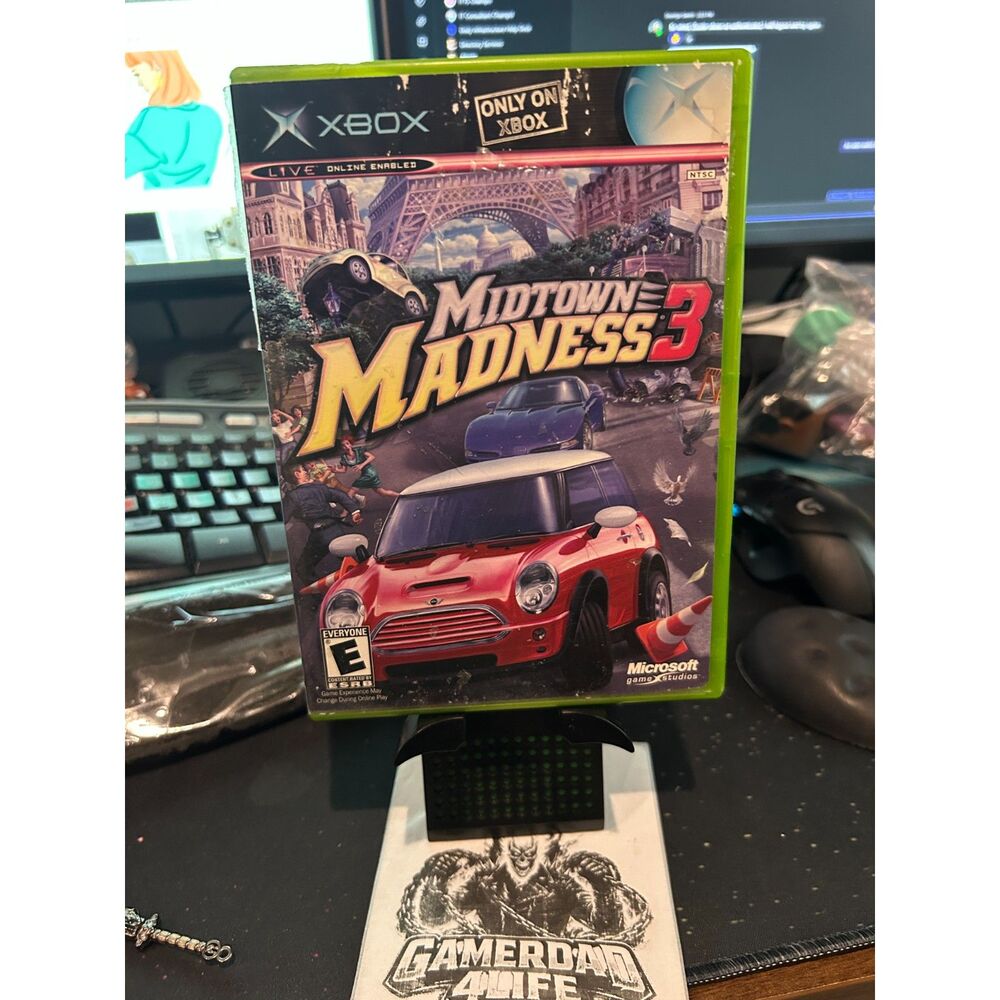 Midtown Madness 3 (Microsoft Xbox, 2003) CIB Complete